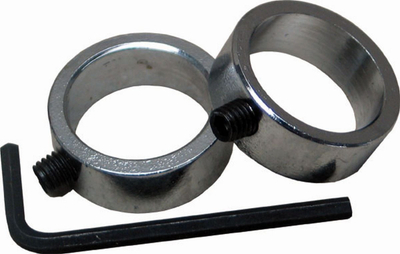 Kapëse për shufër Best Sporting Clamp Rings, set 2 copë, diametër 30mm, krom