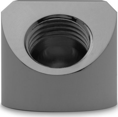Adapter ftohjeje uji EK Water Blocks EK-Quantum Torque, 45°, G1/4" femër në G1/4" femër, Black Nickel