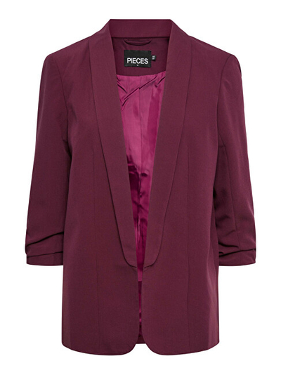 Sako PIECES PCBOSS Regular Fit, e kuqe e errët