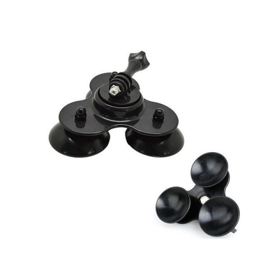 Mbajtës GoPro me suction cup për kënd të ulët