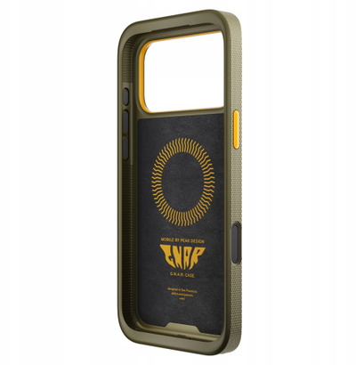 Këllëf telefoni Peak Design GNAR Case për iPhone 17 Pro Max, SlimLink magnetik, mbrojtje kundër goditjeve, i zi