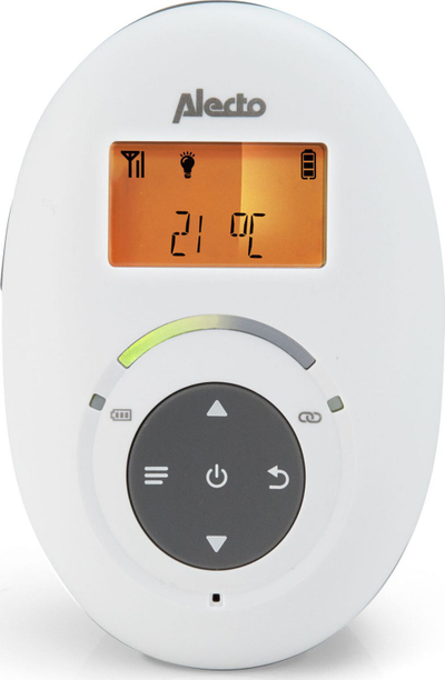 Монитор за бебиња Алекто DBX-125, DECT, домет до 300 m, бел