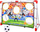 Portë stërvitore futbolli Super Football Game, 120x78x47 cm, set me top dhe pompë, e bardhë