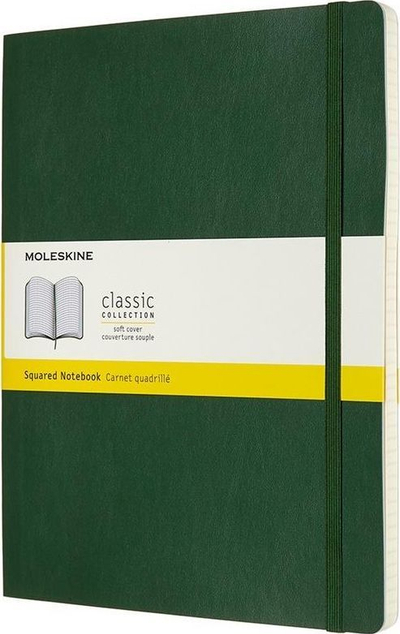 Fletore Moleskine 19x25, jeshile