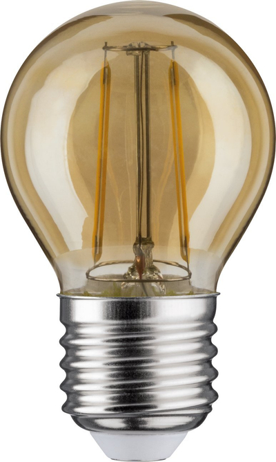 Llambë LED Paulmann Vintage Edition Standard, 2.6W, 230V, xham i artë