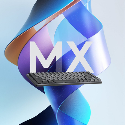 Tastierë Logitech MX, wireless, US INTL, grafit