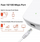 Zgjerues WiFi Mercusys ME10, 300 Mbps, me WPS, i bardhë