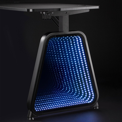 Tavolinë Gaming White Shark MEDUSA RGB,e zezë