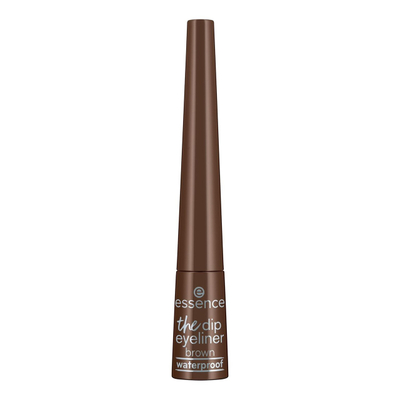 Penel për sy Essence The Dip Eyeliner, Brown Waterproof, 2.5 ml