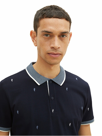 Maicë polo Tom Tailor mTT1298, e kaltër, L