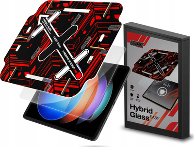 Заштитно стакло Grizz Easy HybridGlass за Xiaomi Pad 6S Pro 12.4, со апликатор, проѕирно