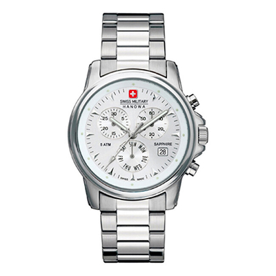 Orë dore Swiss Military Hanowa Swiss Recruit Chrono Prime 5232.04.001