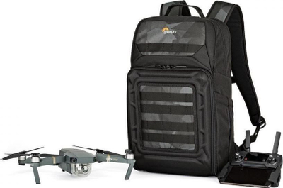 Ранец за дрон Lowepro DroneGuard BP 250, за DJI Mavic Pro, со простор за лаптоп 15", црн