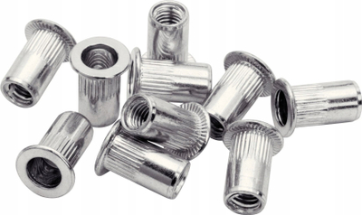 Vida-kulla Rapid 5000672 Rivet Nuts M5, metal, argjend