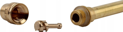 Lansë spërkatëse Gloria Home and Garden 706500, metal, për pompa dore, ngjyrë ari