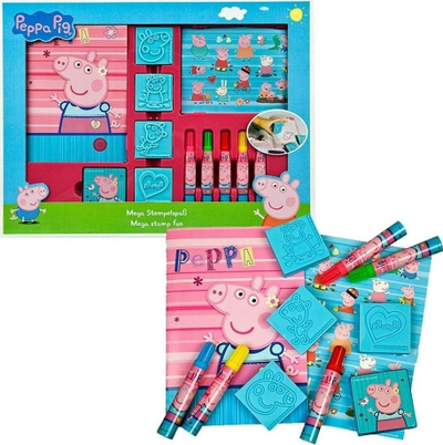 Set kreativ Undercover Peppa Pig PIGP5482, 12 copa, vula me bojë, për kalamaj