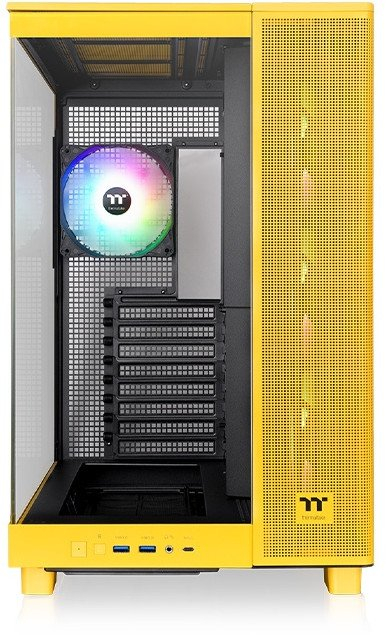 Kuti kompjutri Thermaltake View 380 XL TG ARGB, Mid Tower, me xham të temperum, e zezë