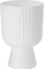 Vazo dekorative Flowerpot Keli Mika Petit, plastike, fi 14 cm, e bardhë