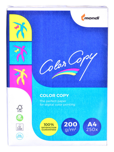 Letër printeri Color Copy A4, 200gsm, 250 fletë, e bardhë