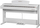 Piano digjitale Kurzweil M70, 88 taste me Hammer Action, USB MIDI, e bardhë