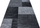 Tapet Short Pile Carpet Plus 8001, grumbull i shkurtër, dizajn gjeometrik, gri
