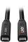 Kabllo USB C Lindy Type C Hybrid, 10m, USB 3.2 Gen 2 DP 1.4, e zezë