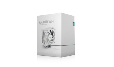 Ftohës CPU DeepCool AK400 WH, 120 mm, 260W TDP, i bardhë