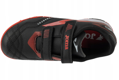 Këpucë sportive për kalamaj Joma Powerful Jr 25 POJW TFV, për çuna, të zeza
