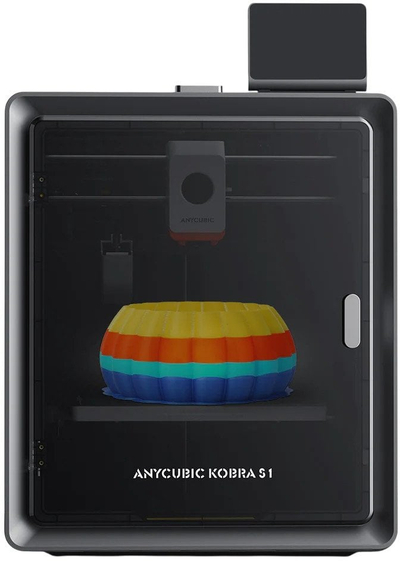 Printer 3D Anycubic Kobra S1, 250×250×250 mm, 600 mm/s, i zi