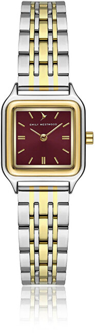 Orë për femra Emily Westwood Burgundy Leaf EKL-5714ZGQ, dyngjyrëshe