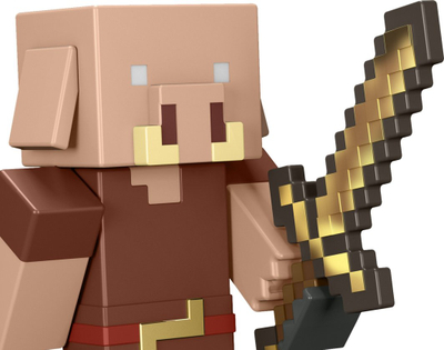 Figurë loje Educa Borras Minecraft, 8 cm, me nyje që lëvizin, shumëngjyrëshe