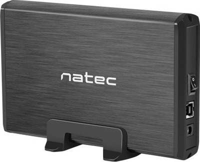Надворешно куќиште за HDD 3.5 инчи Natec Rhino NKZ-0448, USB 3.0, SATA, црно