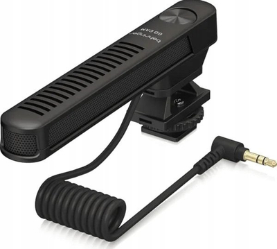 Mikrofon shotgun Behringer 0507-ABC86-000, kondenzator, për kamera video, i zi
