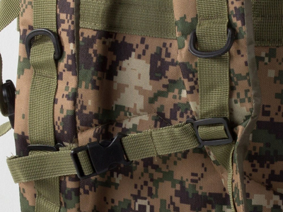 Çantë shpine taktike Shpina Military 48.5L, sistem MOLLE, nuk e merr uji, kamuflazh