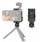 Mbajtëse PULUZ Case Mount Bracket për DJI Osmo Pocket 3, fije 1/4", me mbajtës telefoni, e zezë