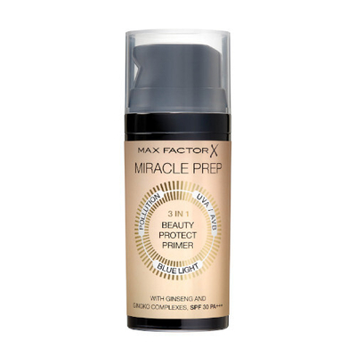 Bazë grimi Max Factor Miracle Prep (3 In 1 Beauty Protect Primer), 30 ml