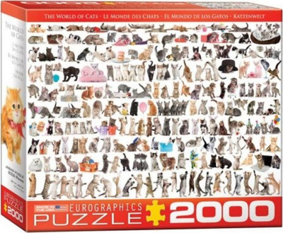 Puzzle Eurographics Bota e maceve, 2000 pjesë
