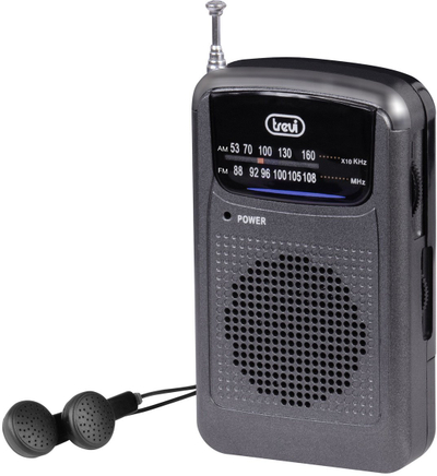 Radio portative Trevi RA 710, kompakte, e zezë