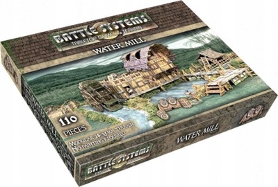 Терен за игра Battle Systems Воденица, размер 28–35mm, модуларен, повеќебоен