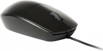 Maus Rapoo N100, optik 1600 DPI, USB me kabllo, i zi
