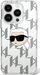 Kapak telefoni Karl Lagerfeld KLHCP16XHKLPKHT, për iPhone 16 Pro Max, i tejdukshëm, i fortë