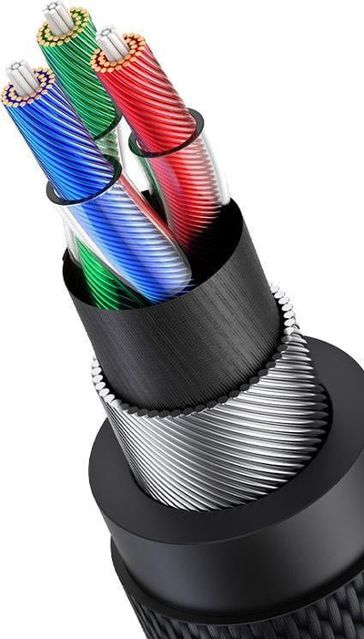 Kabllo audio Ugreen AV183, jack 3.5mm në jack 3.5mm, 3m, e zezë