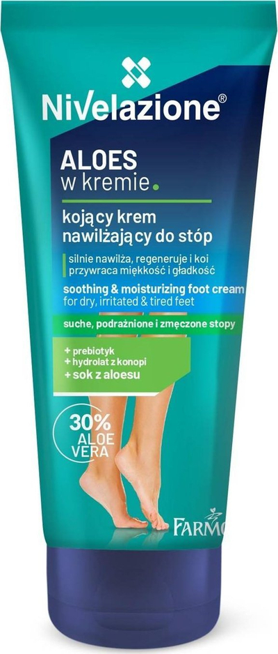 Krem këmbësh Nivelazione Soothing Moisturizing, me aloe vera, 75 ml