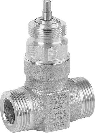 Valvul rrjedhje Honeywell Resideo V5825B, 1 1/2" DN32, bronz, për ngrohje qendrore