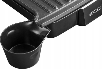 Grill kontakti EKG ECGKG100, 2000W, 3 pozicione pune, inox