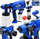 Pistoletë spërkatëse për bojë GEKO, 400W, rezervuar 800ml, blu