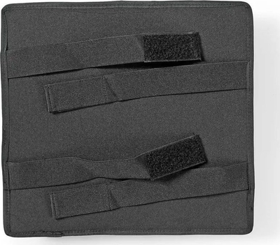 Mbështetëse shpine Nedis ERGOGBS100BK, ergonomike, me shkumë, e zezë