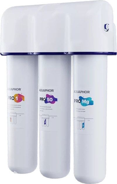 Филтер за вода под мијалник Aquaphor Osmo Pro 50, обратна осмоза, минерализатор, бел