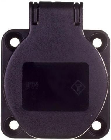 Prizë paneli PCE 104-0ss, 10/16A, 230V IP54, e zezë