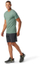 Bluzë burra Smartwool Merino Short Sleeve Tee, lesh merino, përditshme, jeshile Sage, L